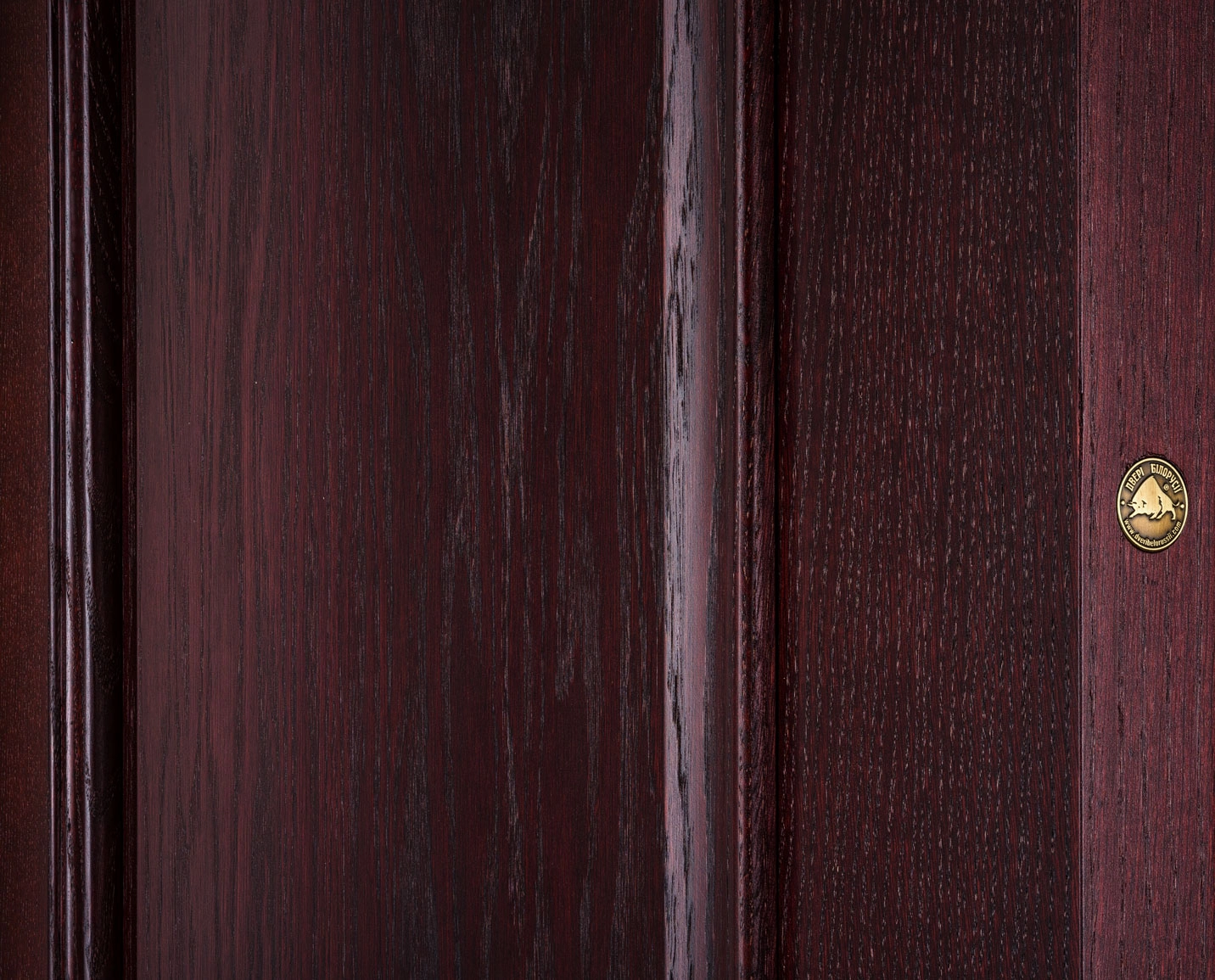 Межкомнатная дверь Малиновка красное дерево ПГ