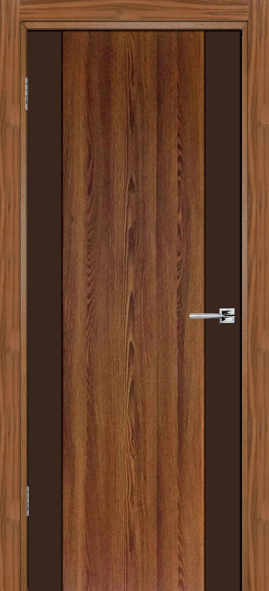 Межкомнатная дверь Честер коричневый софт ПГ