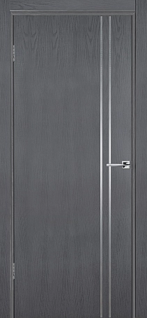 Межкомнатная дверь Флэш 4 серый ясень ПГ Фото №1 | Интернет магазин двери Белоруссии