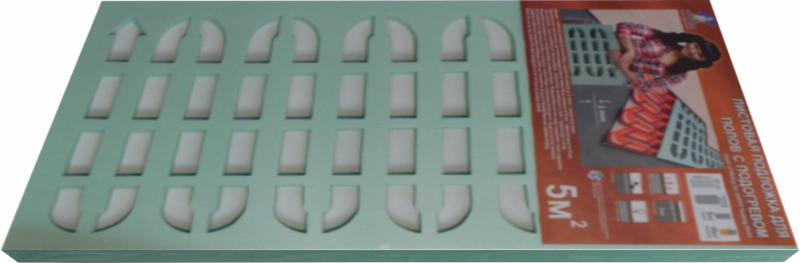 Placă suport cu perforații,  pentru podea caldă, 3 mm ♔ SUPERPREȚ!