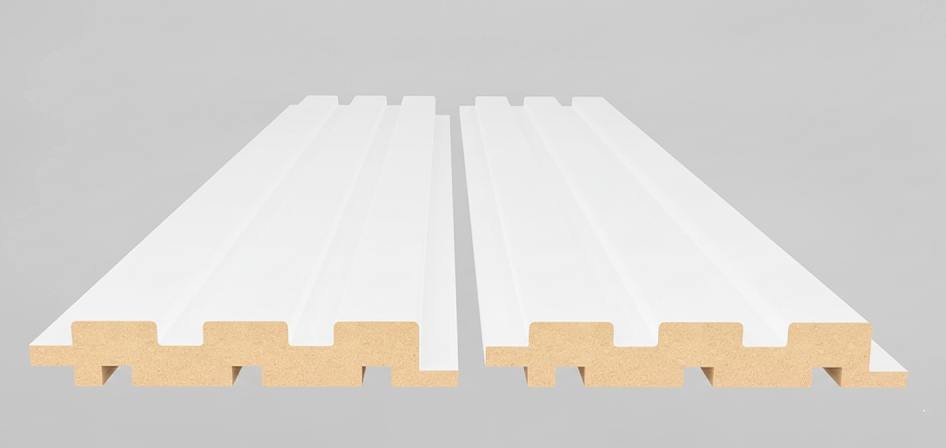 Profil  LB-3671/1 Group/MATT BUTE NEW WHITE-3082   ↕ 16 mm   ⟷ 100x2800 mm          ♔ SUPERPREȚ!