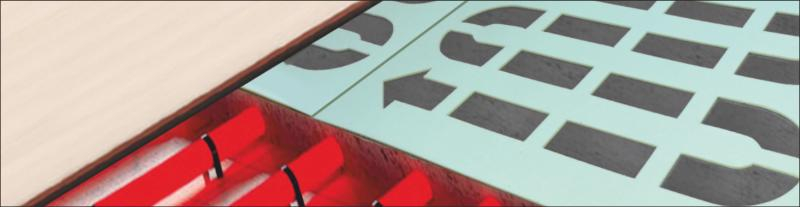 Placă suport cu perforații,  pentru podea caldă, 3 mm ♔ SUPERPREȚ!