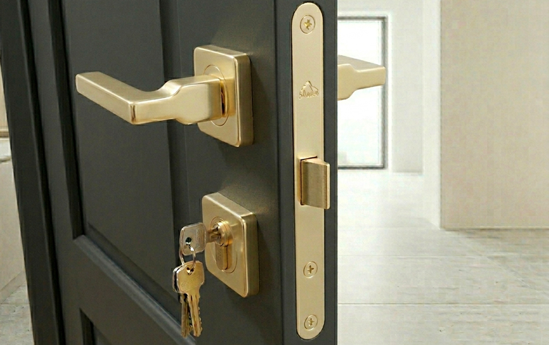 Cilindru cheie-buton SC C-AM-70  BT (negru) 5 chei (32.7*16.7*9.7)