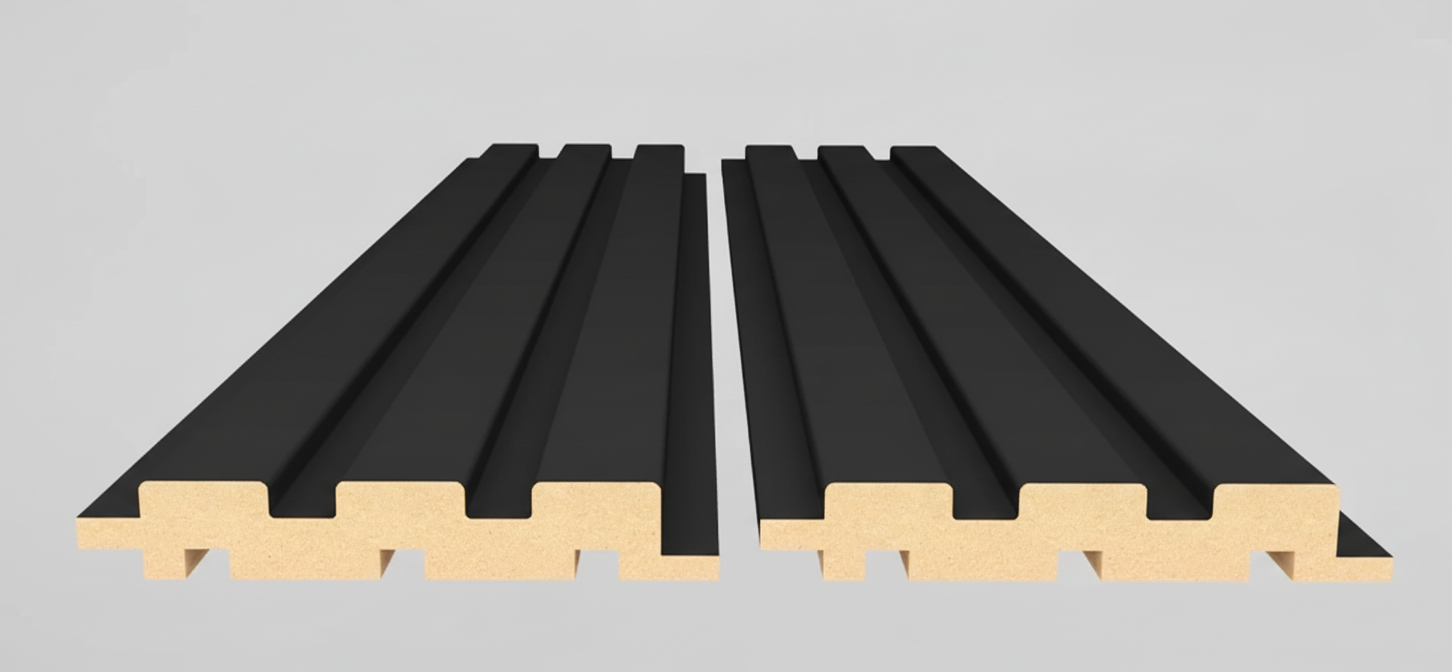 Профиль LB-3671/1 Group/MATT BUTE BLACK-3089  ↕ 16 mm   ⟷ 100x2800 mm          ♔ СУПЕРЦЕНА!