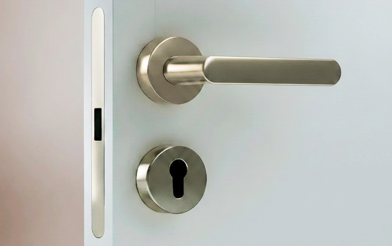 ÎNCUIETOARE magnetică îngropată  SKT- M85*50  AB (бронза)