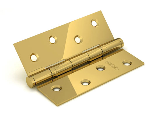 Петля универсальная ZUBR 4*3*2.5-4BB (100x75) GM 