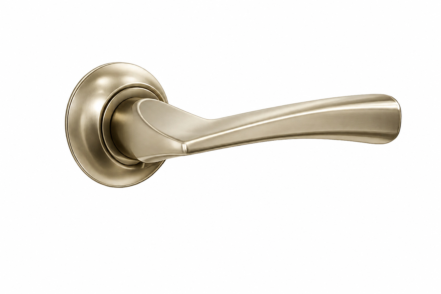 Ручка Z-SkT L845 BT (черный) ALUMINUM ALLOY LEVER ON ROSE
