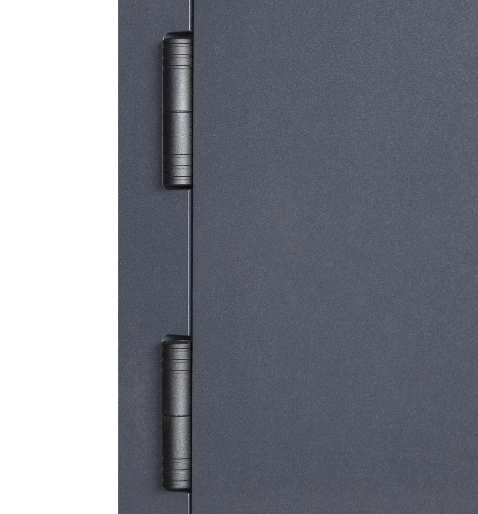 В-85 (квадро) Kale, модель 591 Антрацит / Белая шагрень