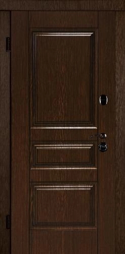 Viena 3D stejar închis / structură albă