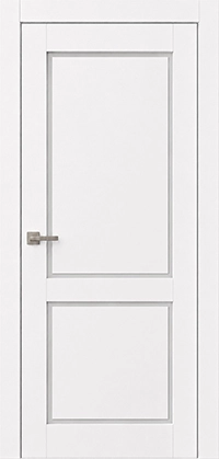 NOBILIS alb mat / sticlă satin