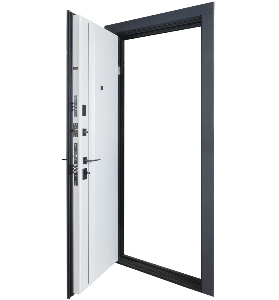 В-85 (квадро) Kale, модель 591 Антрацит / Белая шагрень