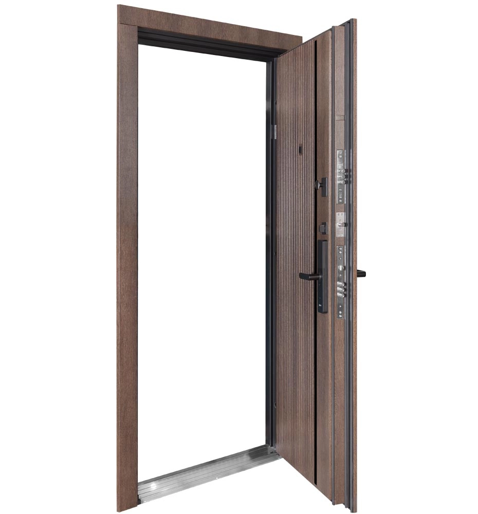 ELECTRO (Kvadro) 566 Дримвуд темный / Дримвуд темный (Kale)    УМНЫЙ ЗАМОК!