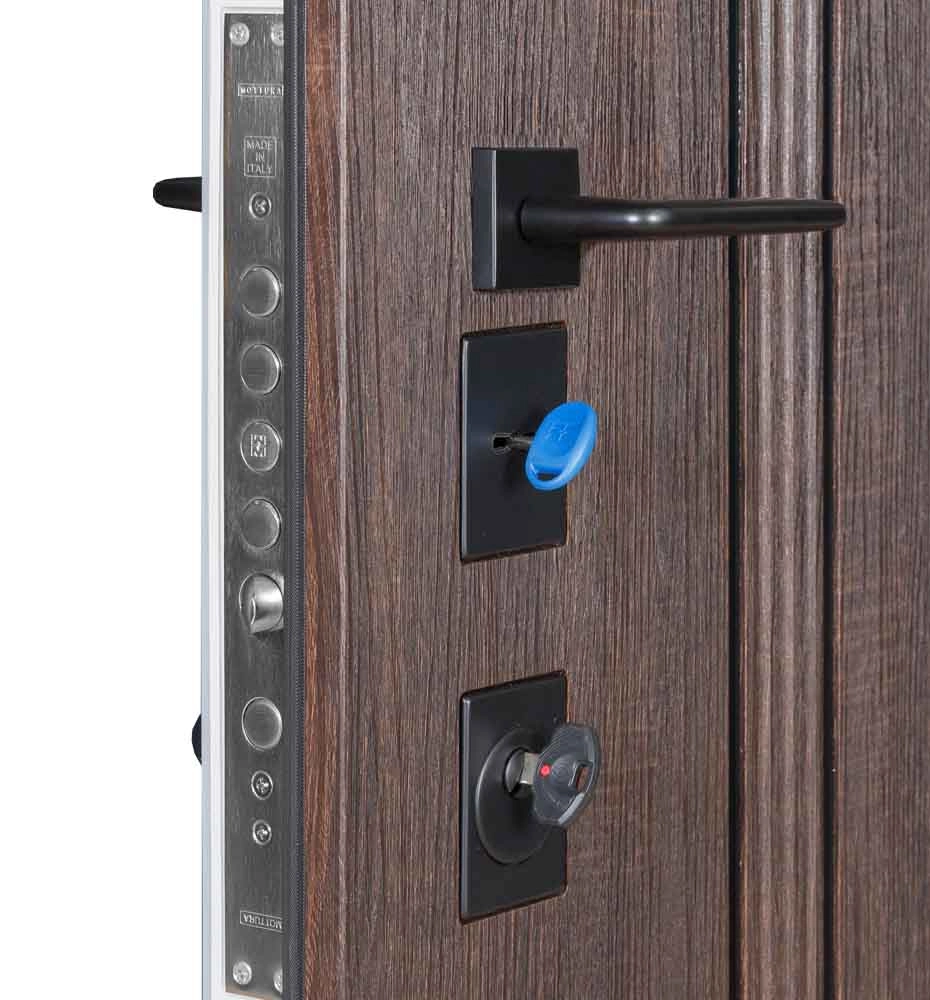 TERMO EXPERT 570 568  дуб дорадо темный / олово супермат (вставка из чёрного стекла)