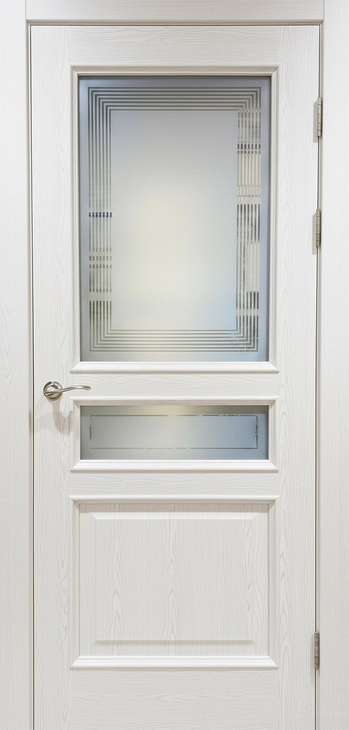 Межкомнатная дверь ВЕНА выбеленный дуб  ПО