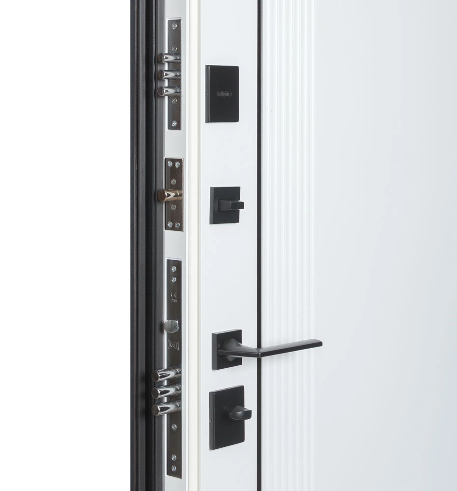 В-85 (квадро) Kale, модель 591 Антрацит / Белая шагрень