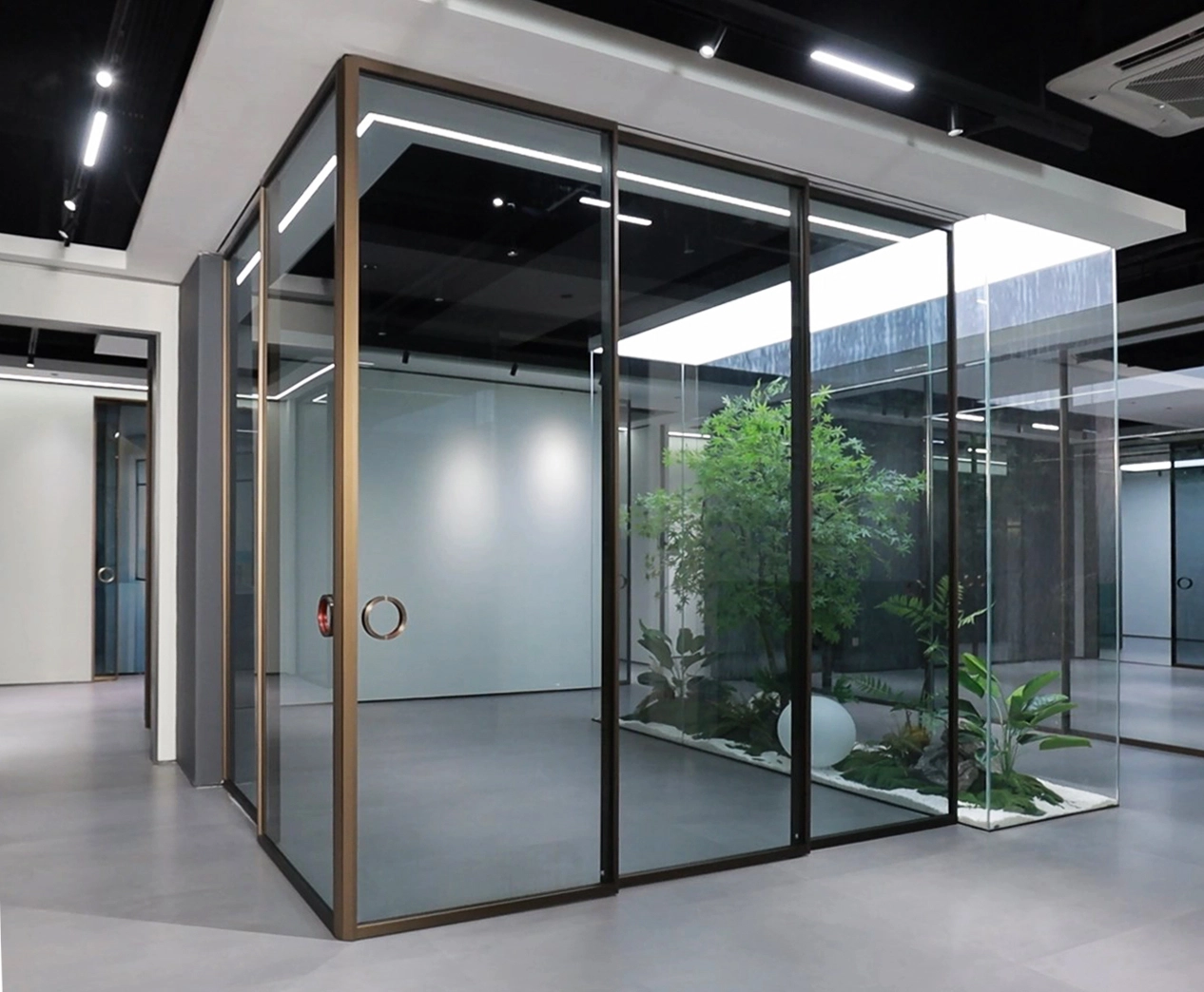 Угловая перегородка