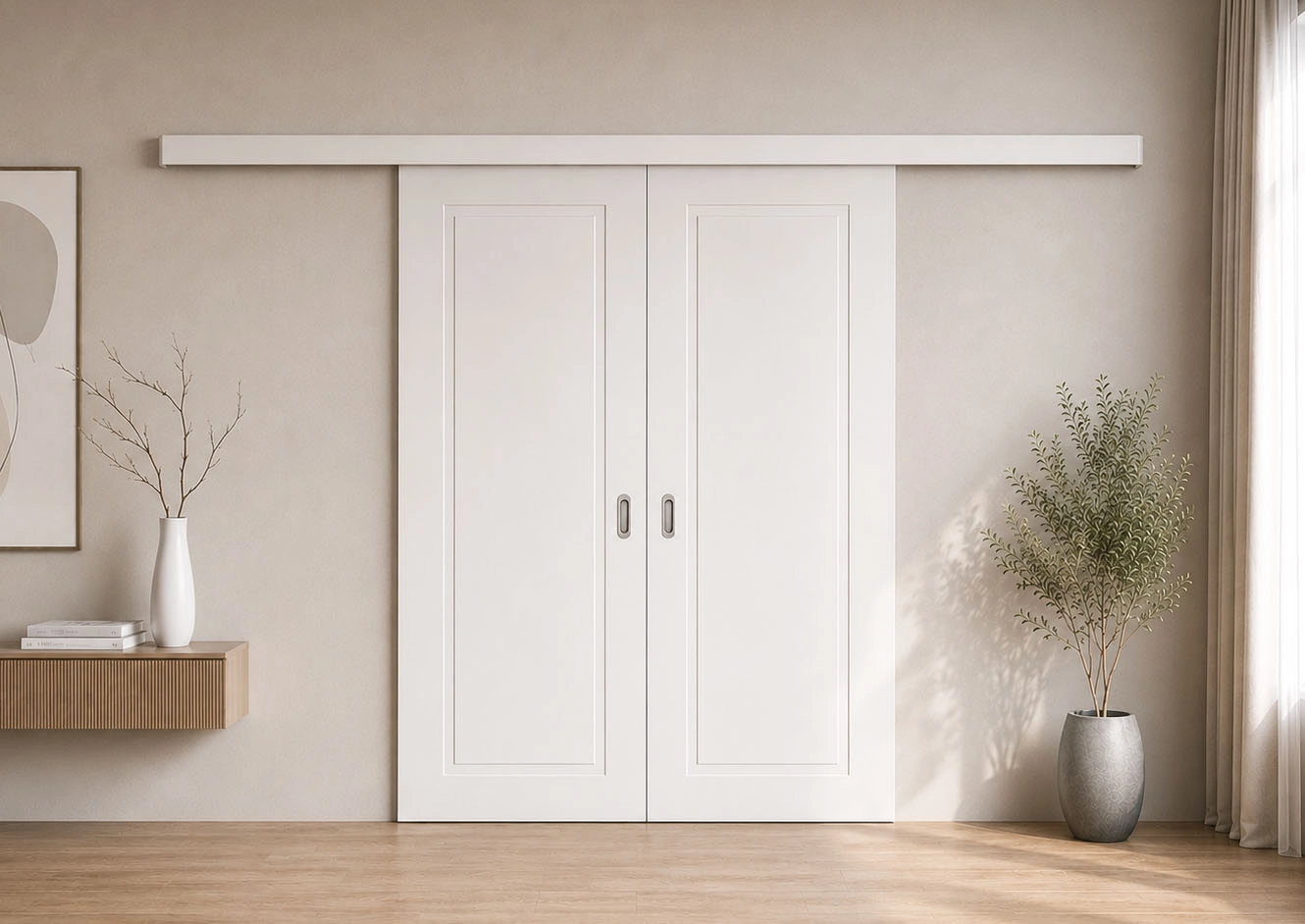 Ușă de interior PALLADIO PG email alb