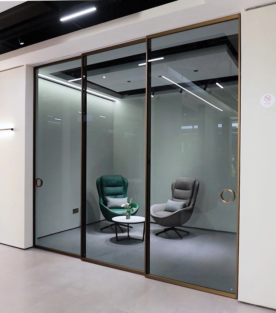 Раздвижная перегородка из 3 створок