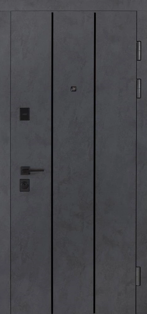 Ультра Квадро  Модель 535 Бетон антрацит / Бетон снежный