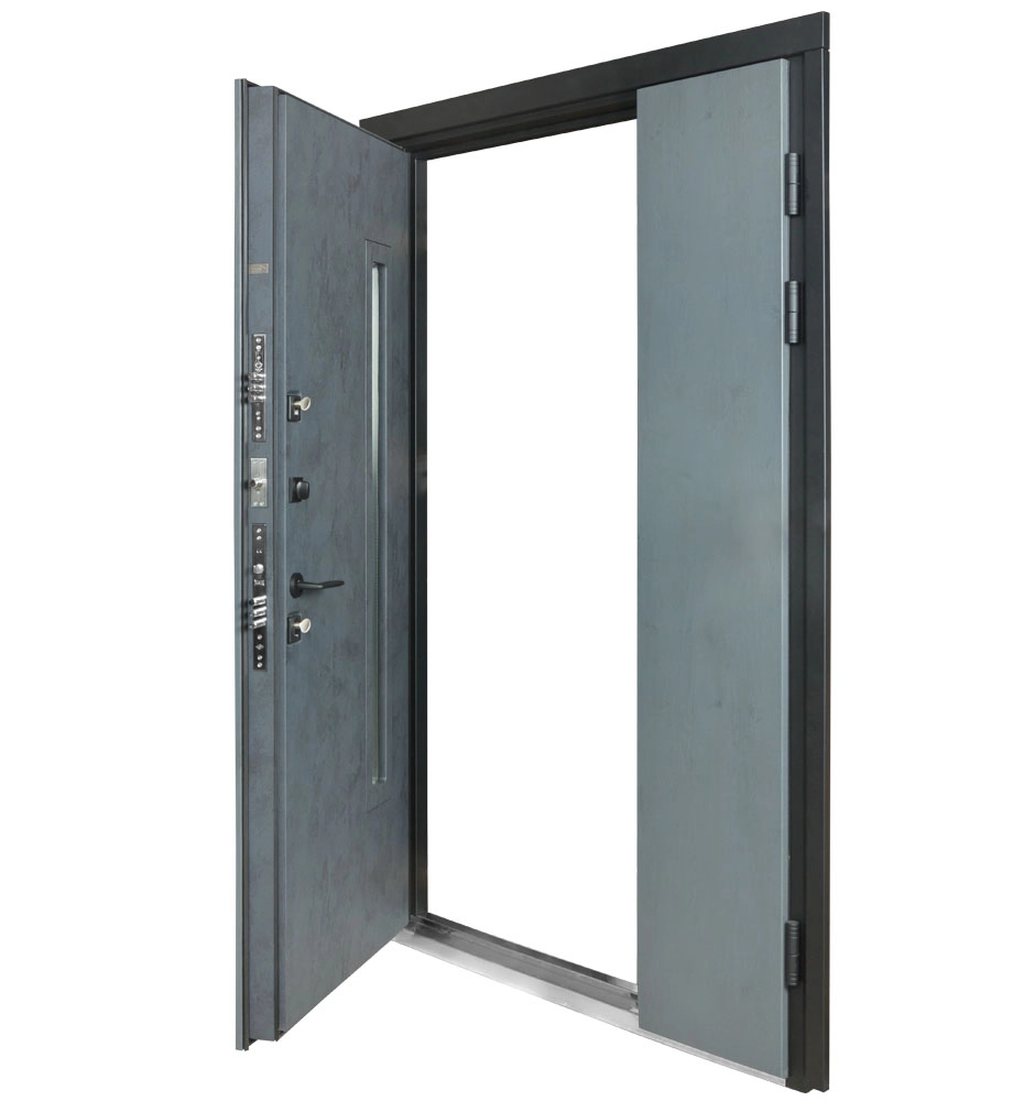 Термо House-705/428  Антрацит / Антрацит стеклопакет