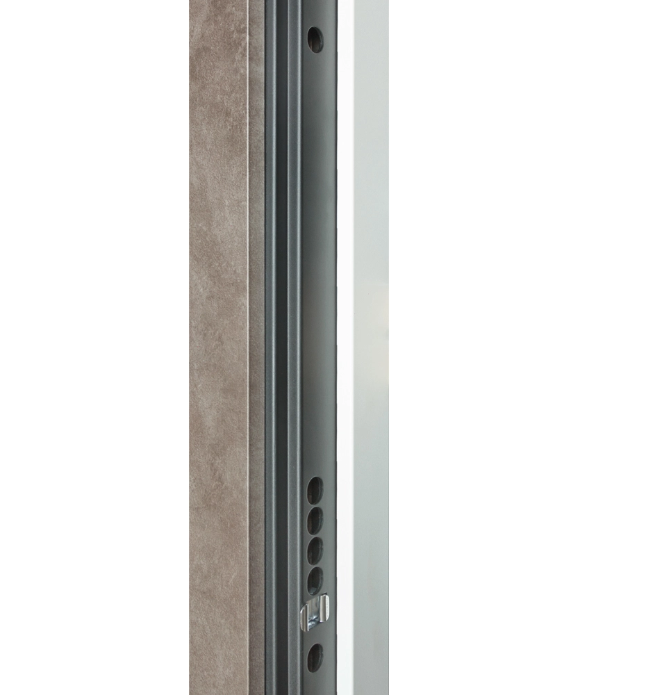 Ușă de exterior Termo EXPERT Kvadro 550 roxy antracit sur