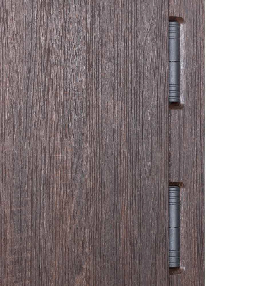 TERMO EXPERT 570 568  дуб дорадо темный / олово супермат (вставка из чёрного стекла)