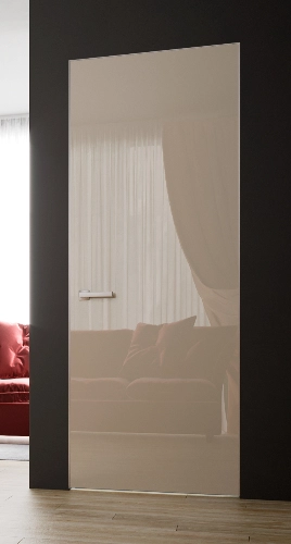 UȘĂ FILOMURO! • Sticlă RAL 1013 (alb perlat) / RAL 1013 (alb perlat)