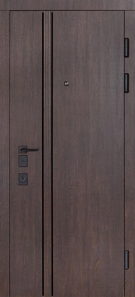 TERMO EXPERT 570 568  дуб дорадо темный / олово супермат (вставка из чёрного стекла)