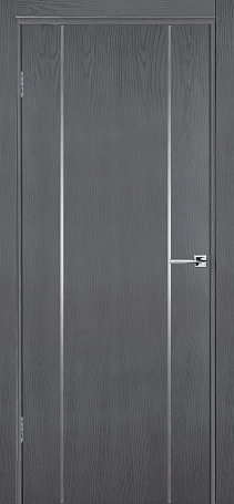 Межкомнатная дверь Флэш 3 серый ясень ПГ Фото №1 | Интернет магазин двери Белоруссии