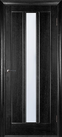 Межкомнатная дверь Троя черный ясень ПО Фото №1 | Интернет магазин двери Белоруссии