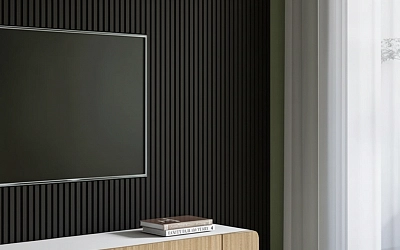 Profil  LB-3671/1 Group/MATT BUTE BLACK-3089  ↕ 16 mm   ⟷ 100x2800 mm         ♔ SUPERPREȚ!