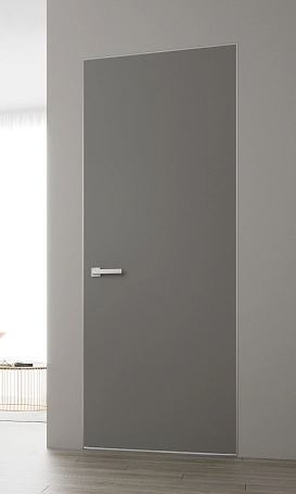 UȘĂ LA SUPER PREȚ!! • UȘĂ FILOMURO • MIRROR Silver matt/ MIRROR Silver matt /R/ 1850x700/SATIN/WC Фото №1 | Интернет магазин двери Белоруссии