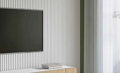 Профиль LB-3671/1 Group/MATT BUTE NEW WHITE-3082   ↕ 16 mm   ⟷ 100x2800 mm          ♔ СУПЕРЦЕНА!