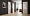 Стеклянная дверь скрытого монтажа RAL-9010 Фото №3 | Интернет магазин двери Белоруссии