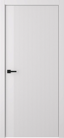 Межкомнатная дверь МОНТЕ белая эмаль  Фото №1 | Интернет магазин двери Белоруссии