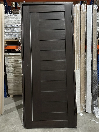 LICHIDARE VITRINEI! MIX wenge structural (ușă completă cu feronerie), deschidere – pe dreapta. Pentru detalii, contactați managerii! Фото №1 | Интернет магазин двери Белоруссии