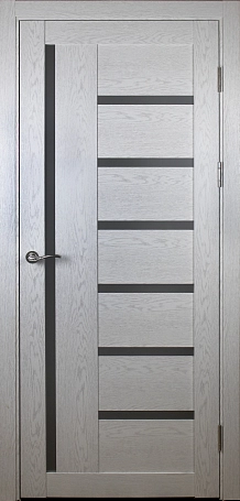 Межкомнатная дверь HELENA ПГ патина смоки / стекло сатин Фото №1 | Интернет магазин двери Белоруссии