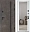 Входная дверь Термо Ультра (квадро) 546 Рокси Антрацит Серый Фото №2 | Интернет магазин двери Белоруссии