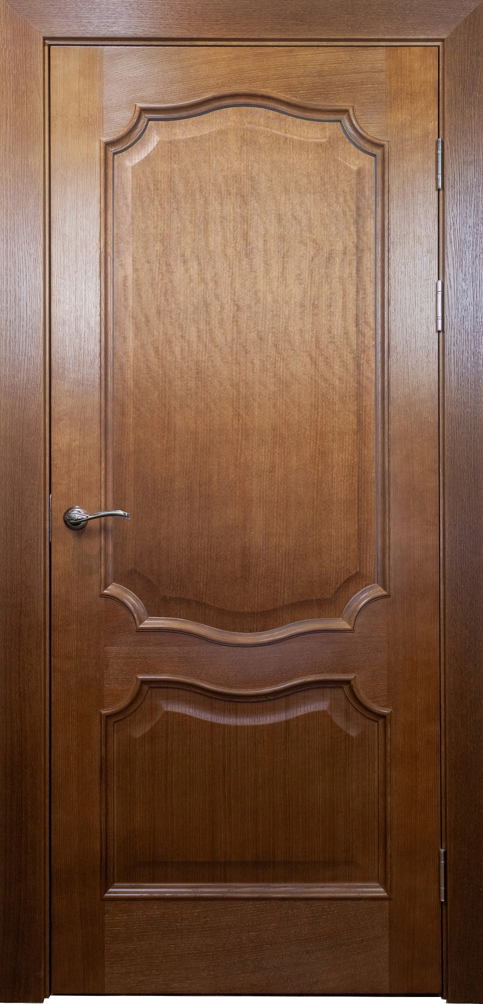 Межкомнатная дверь ПРЕСТИЖ тёмный орех ПГ