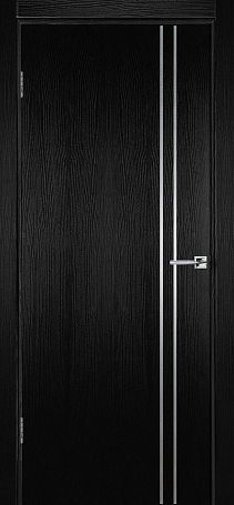 Межкомнатная дверь Флэш 4 черный ясень Фото №1 | Интернет магазин двери Белоруссии