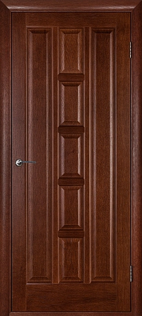 Межкомнатная дверь Квадро темный орех ПГ Фото №1 | Интернет магазин двери Белоруссии