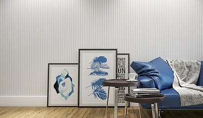 Profil  LB-3783/2 Group/MAT  SOFT TOUCH WHITE-734  ↕ 12 mm   ⟷ 158x2800 mm          ♔ SUPERPREȚ!