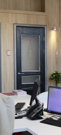 РАСПРОДАЖА ВИТРИНЫ! ВЕНА ПО,  высота 2300 мм, чёрная патина (дверь в сборе в комплекте с фурнитурой) открывание - правое. Подробности у менеджеров! Фото №1 | Интернет магазин двери Белоруссии