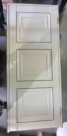 LICHIDARE VITRINEI! TRIO vanilie mată (ușă completă cu feronerie), deschidere – pe dreapta. Pentru detalii, contactați managerii! Фото №1 | Интернет магазин двери Белоруссии